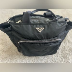 Prada diaper bag